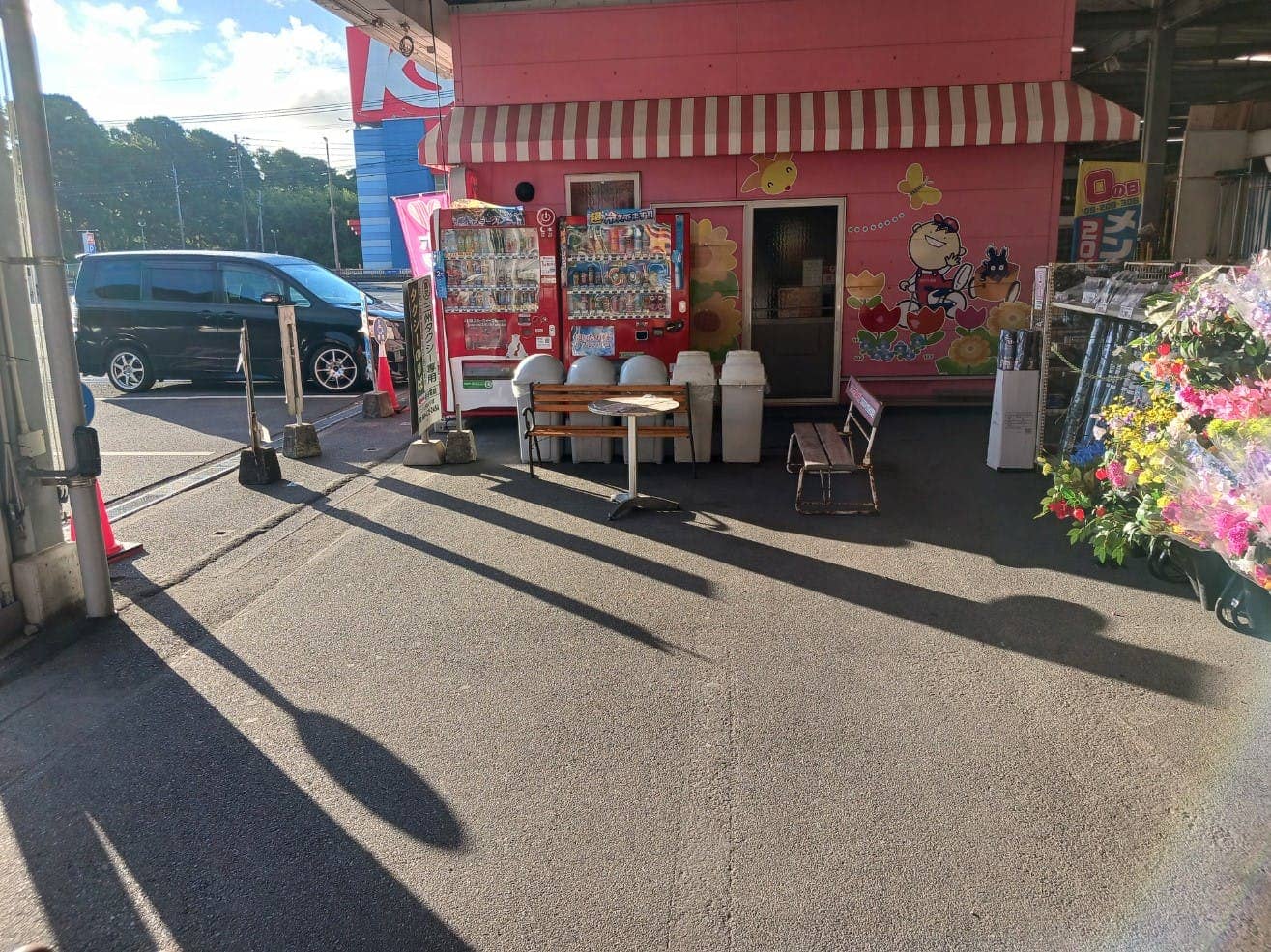 販促プロモーションや物販に最適な軒下スペース